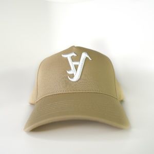 Oakland City Upside Down Tan Snapback